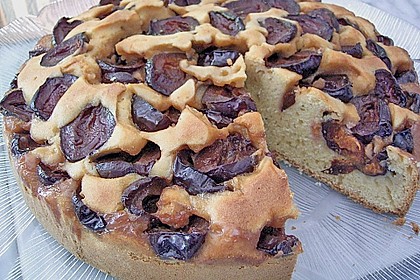 Marzipan-Pflaumenkuchen 5