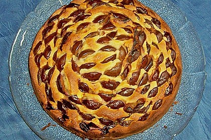 Marzipan-Pflaumenkuchen 10