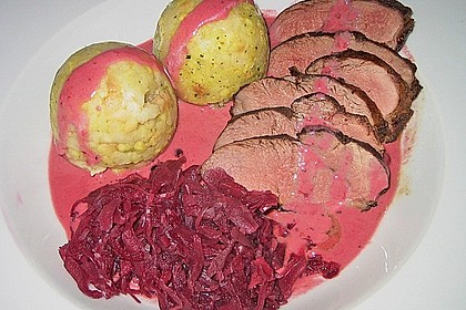 Entenbrust in rosa Pfeffer-Fruchtsauce 7