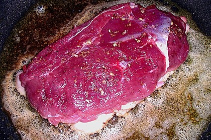 Entenbrust in rosa Pfeffer-Fruchtsauce 2