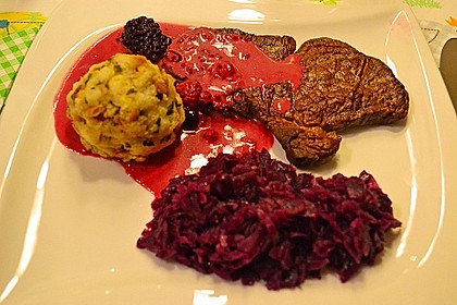 Entenbrust in rosa Pfeffer-Fruchtsauce 10