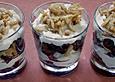 Frischk&auml;se-Kirsch-Dessert
