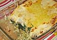 Spinat-Lasagne