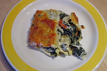 Spinat-Lasagne 2