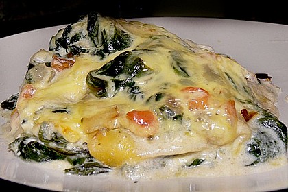 Spinat-Lasagne 5