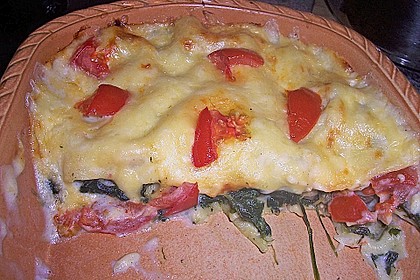 Spinat-Lasagne 6