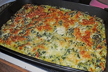 Spinat-Lasagne 11
