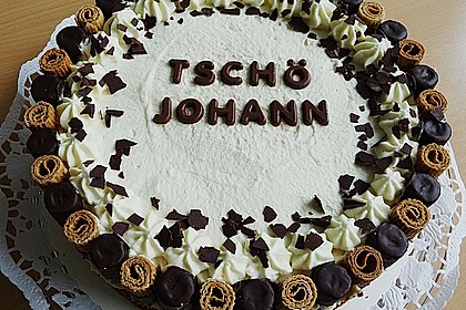 Waffelr&ouml;llchen - Eierlik&ouml;rtorte 16