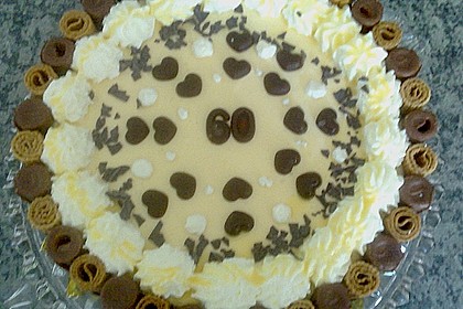 Waffelr&ouml;llchen - Eierlik&ouml;rtorte 17