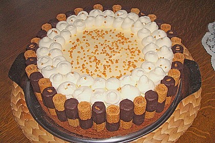 Waffelr&ouml;llchen - Eierlik&ouml;rtorte 33