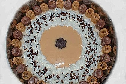 Waffelr&ouml;llchen - Eierlik&ouml;rtorte 2