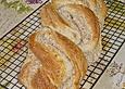 Marzipan-Hefestollen