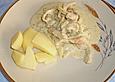 Geschnetzeltes mit Dill