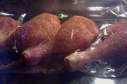 H&auml;hnchenschlegel im Bratschlauch 3