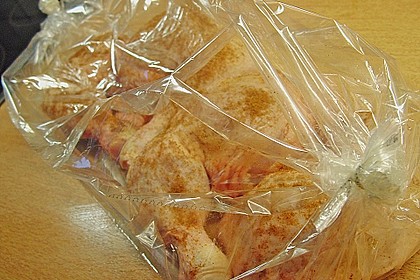 H&auml;hnchenschlegel im Bratschlauch 5