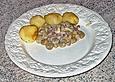 Dicke Bohnen in Specksauce