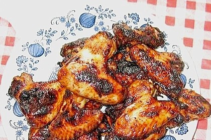 BBQ Chicken Wings Hot & Spicy 13