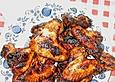 BBQ Chicken Wings Hot & Spicy