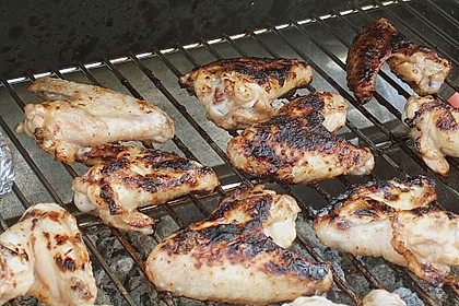 BBQ Chicken Wings Hot & Spicy 8