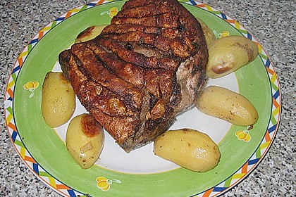 Krustenbraten vom Schwein 36