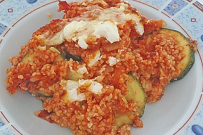 Bulgur-Schafskäse-Auflauf 23