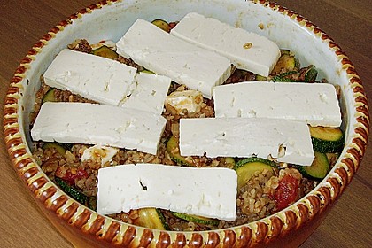 Bulgur-Schafskäse-Auflauf 25