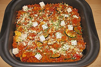 Bulgur-Schafskäse-Auflauf 16
