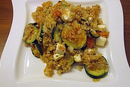 Bulgur-Schafskäse-Auflauf 4
