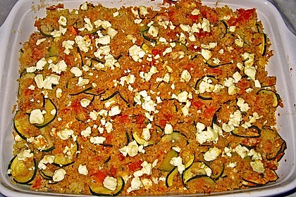 Bulgur-Schafskäse-Auflauf 10