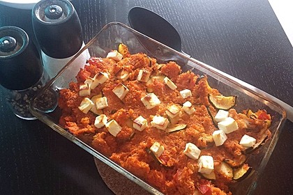 Bulgur-Schafskäse-Auflauf 12