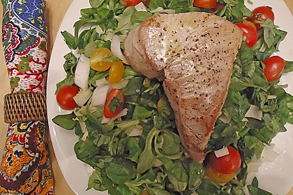 Mediterran gegrilltes Thunfischsteak 4