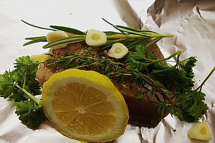 Mediterran gegrilltes Thunfischsteak 5