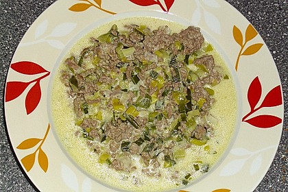 Käse-Porree-Suppe 2