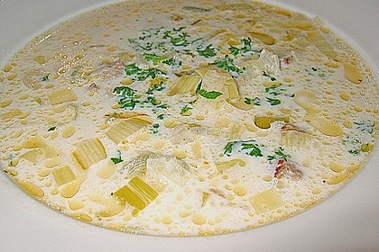 Käse-Porree-Suppe 1