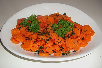 Karamellisierte Karotten 1