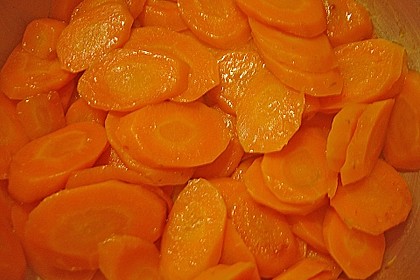 Karamellisierte Karotten 3