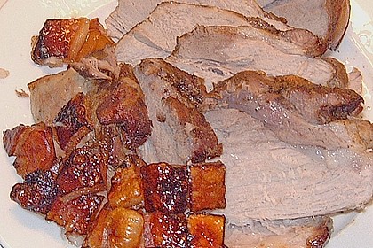 Bayerischer Schweinebraten mit Biersauce 12