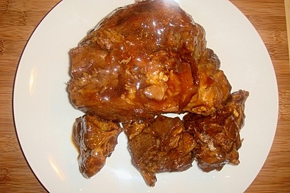 Bayerischer Schweinebraten mit Biersauce 16