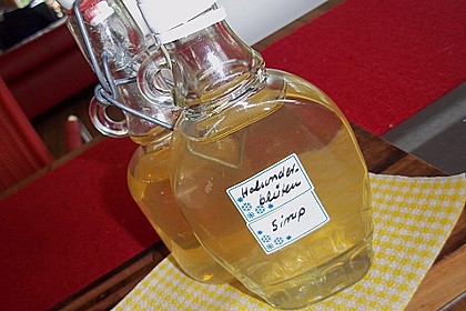 Holunder - Sirup 2