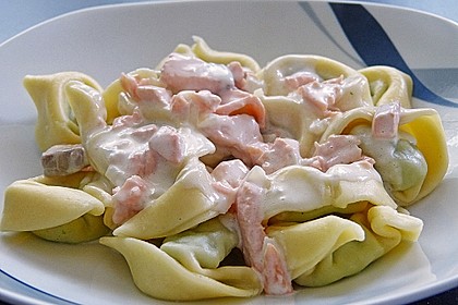 Lachs-Nudeln