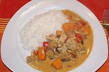 Ibu's Herbstcurry mit H&auml;hnchen und K&uuml;rbis 1
