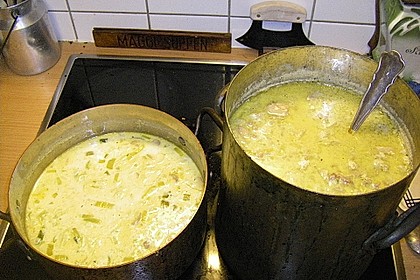 K&auml;sesuppe mit Hackfleisch 6