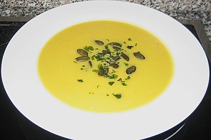 K&uuml;rbis - Kokos Suppe 2
