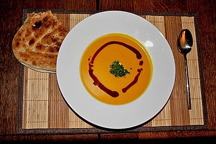 K&uuml;rbis - Kokos Suppe 3