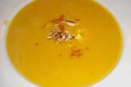 K&uuml;rbis - Kokos Suppe 5