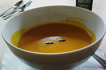 K&uuml;rbis - Kokos Suppe 7