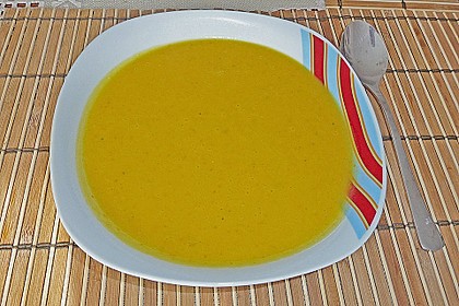 K&uuml;rbis - Kokos Suppe 9