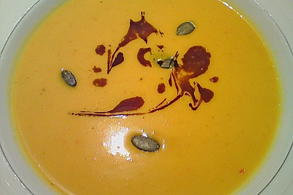 K&uuml;rbis - Kokos Suppe 15