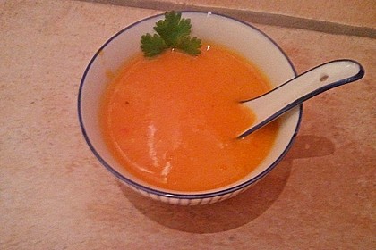 K&uuml;rbis - Kokos Suppe 19