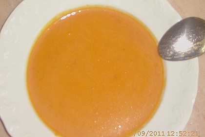 K&uuml;rbis - Kokos Suppe 26